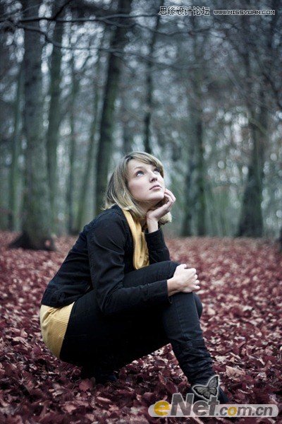 Photoshop打造漂亮的欧美版暗夜精灵效果