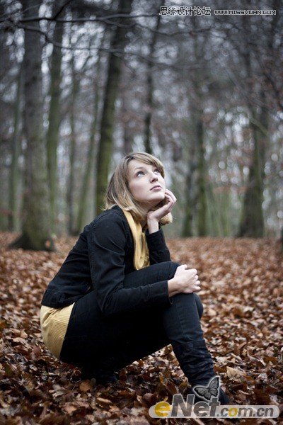 Photoshop打造漂亮的欧美版暗夜精灵效果