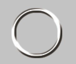 Photoshop制作红色复古金边链坠字效果