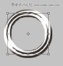 Photoshop制作红色复古金边链坠字效果