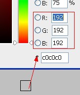 Photoshop制作红色复古金边链坠字效果