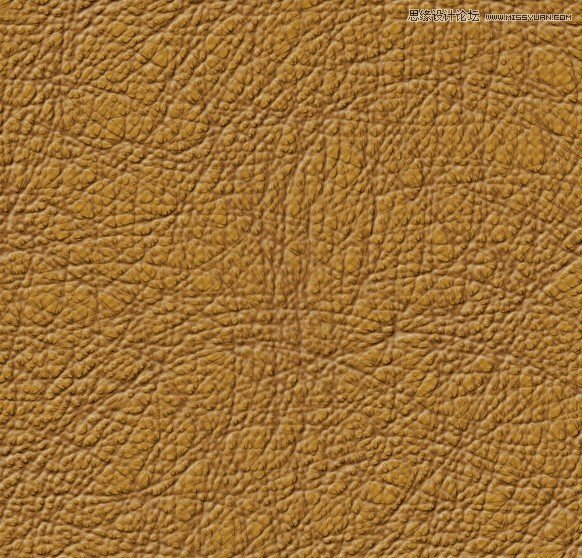 Photoshop制作红色复古金边链坠字效果