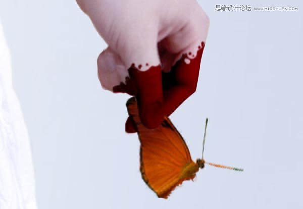 Photoshop合成纯白的超现实人像教程