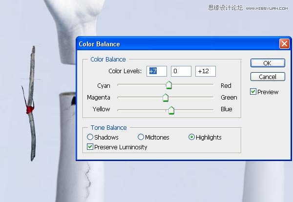 Photoshop合成纯白的超现实人像教程