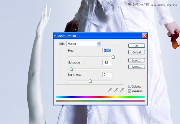 Photoshop合成纯白的超现实人像教程