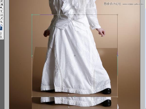 Photoshop合成纯白的超现实人像教程