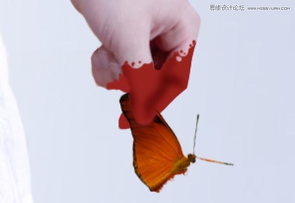 Photoshop合成纯白的超现实人像教程