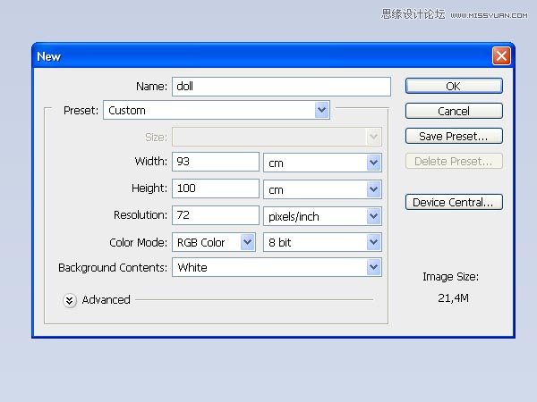 Photoshop合成纯白的超现实人像教程