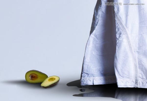 Photoshop合成纯白的超现实人像教程