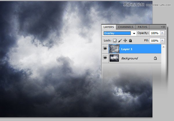 Photoshop合成在空中飞舞的天使舞者