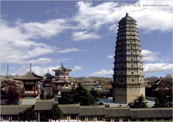 Photoshop两种方法给灰暗外景照片换天空教程