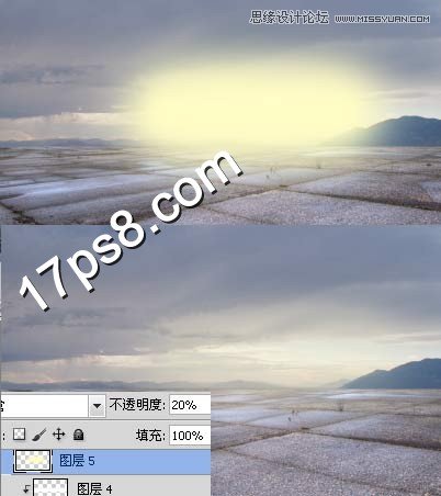 Photoshop合成不死族暗夜巫师祈祷场景