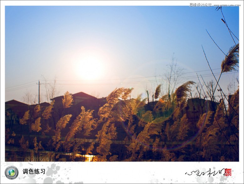 Photoshop对RAW格式风景照片后期调色实例