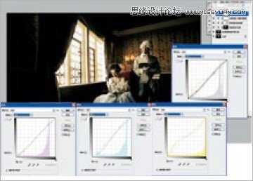 Photoshop调出欧洲中世纪复古婚纱照后期效果