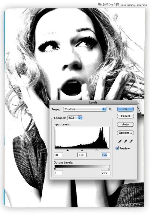 Photoshop与AI结合把人像处理成复古海报效果
