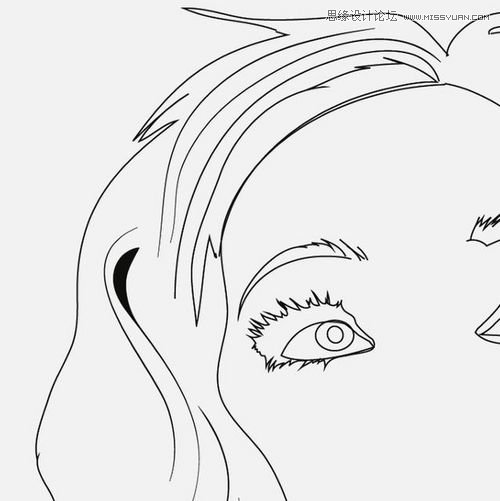 Photoshop与AI结合把人像处理成复古海报效果