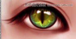 Photoshop给美女制作彩妆手绘教程