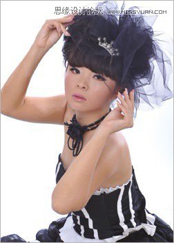 Photoshop调出美女人像质感肤色效果