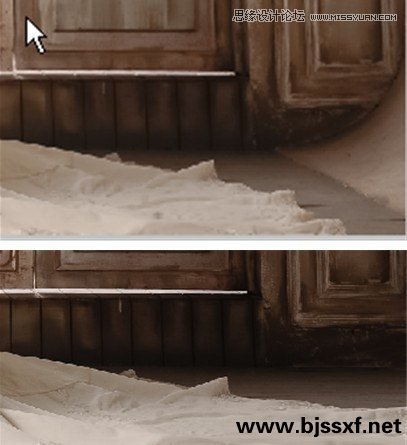 Photoshop内景现场光拍摄作品的调修步骤