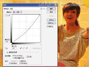 Photoshop调出室内暗黄色照片暖黄色调