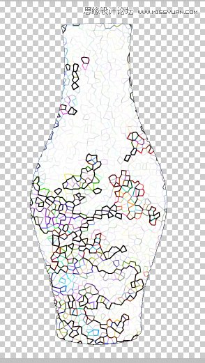 Photoshop简单制作打碎后重新粘贴的花瓶