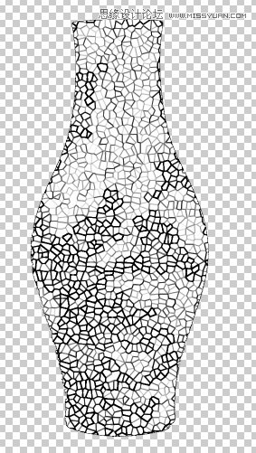 Photoshop简单制作打碎后重新粘贴的花瓶