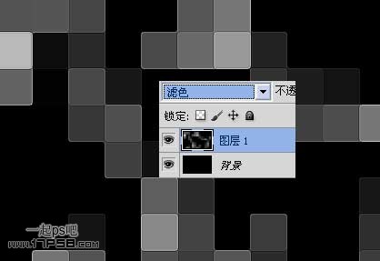 Photoshop制作马赛克电视背景墙效果