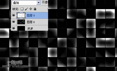 Photoshop制作马赛克电视背景墙效果