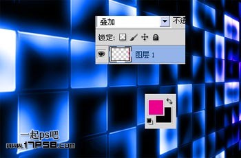Photoshop制作马赛克电视背景墙效果