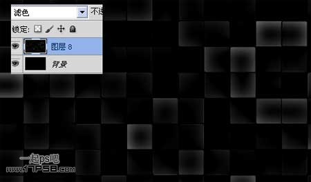 Photoshop制作马赛克电视背景墙效果