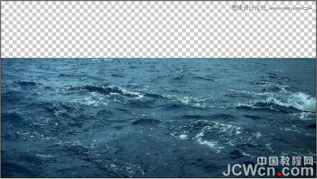 Photoshop合成雷雨交加的海面西方龙对船喷火画面