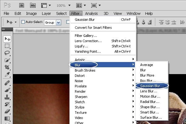 Photoshop合成长在脚上的神奇鞋子