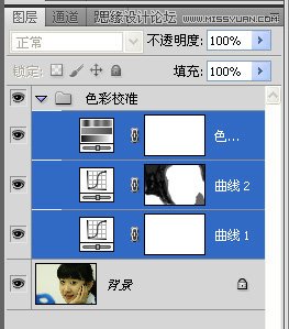 Photoshop给偏黄色人物校色以及后期修饰