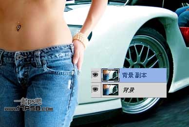 Photoshop制作海豚立体纹身效果