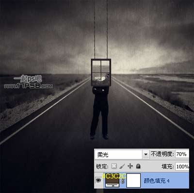 Photoshop合成另类奇幻的盗梦空间场景