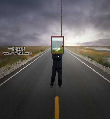 Photoshop合成另类奇幻的盗梦空间场景