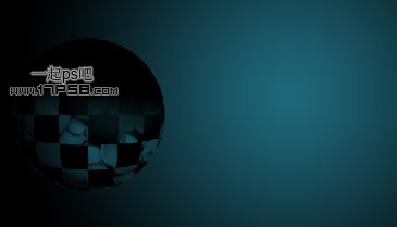 Photoshop制作支离破碎的球体效果