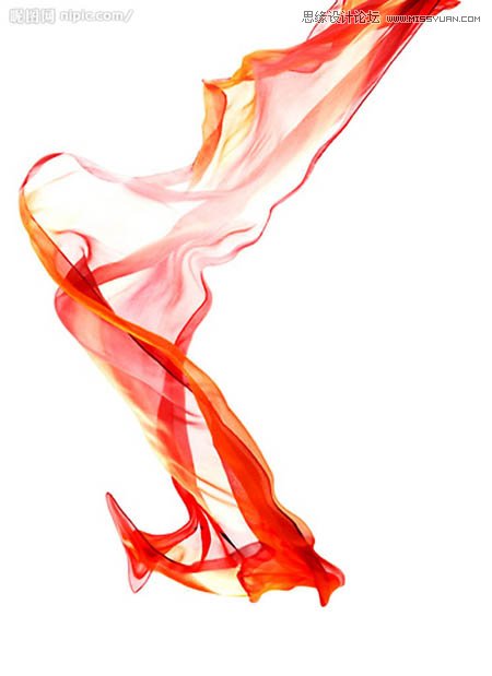 Photoshop合成古典的水墨舞者教程