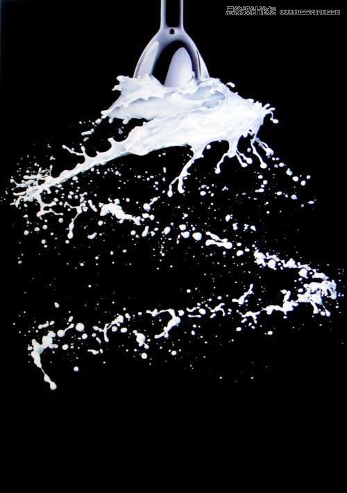 Photoshop合成古典的水墨舞者教程