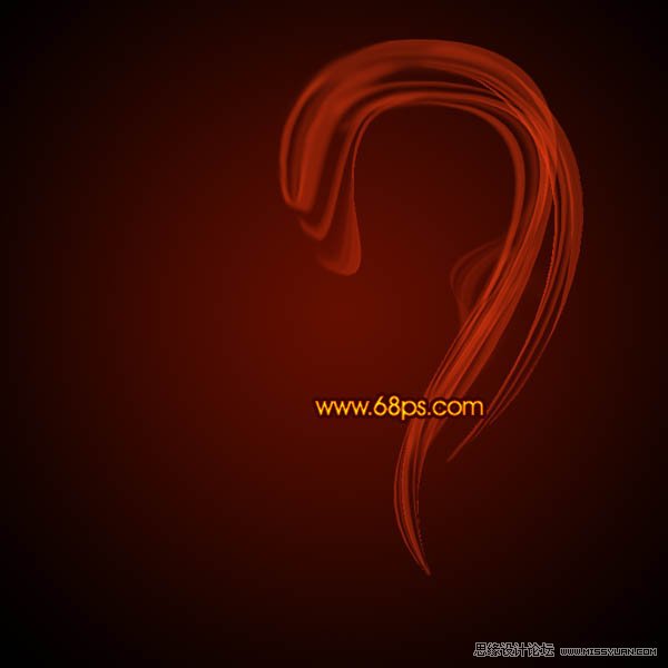 Photoshop打造漂亮的情人节火焰心形