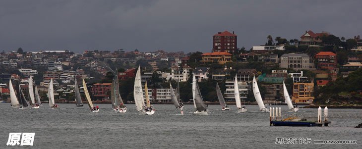 Photoshop教程:高动态暗调悉尼旅游风光后期技巧