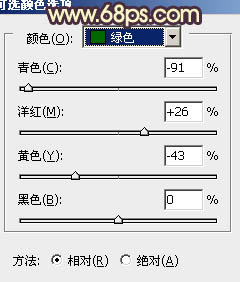 Photoshop调出日系MM漂亮的淡黄色调